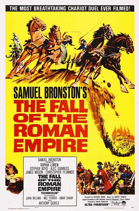 فيلم The Fall of the Roman Empire 1964 مترجم اون لاين