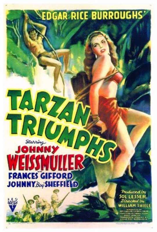 فيلم Tarzan Triumphs 1943 مترجم اون لاين