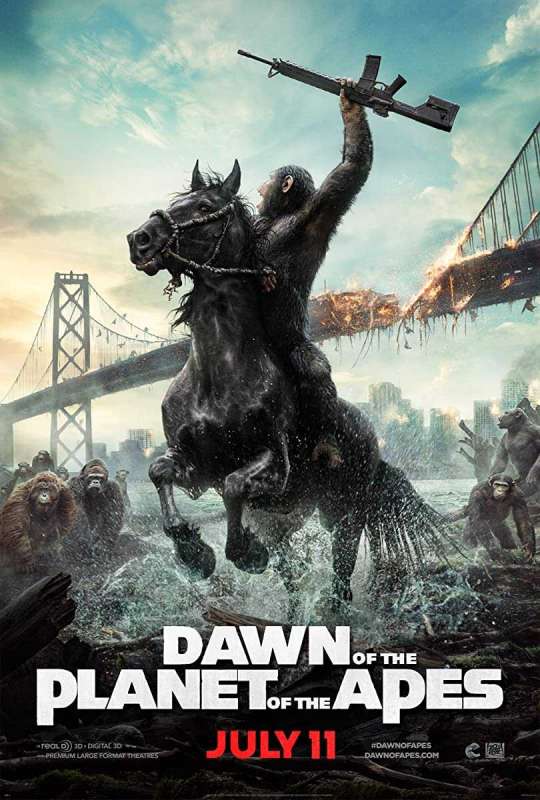 فيلم 2014 Dawn of the Planet of the Apes مترجم اون لاين