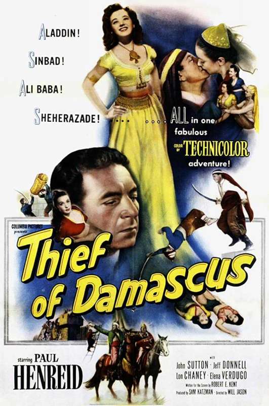 فيلم Thief of Damascus 1952 مترجم اون لاين