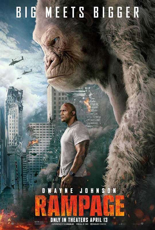 فيلم 2018 Rampage مترجم اون لاين