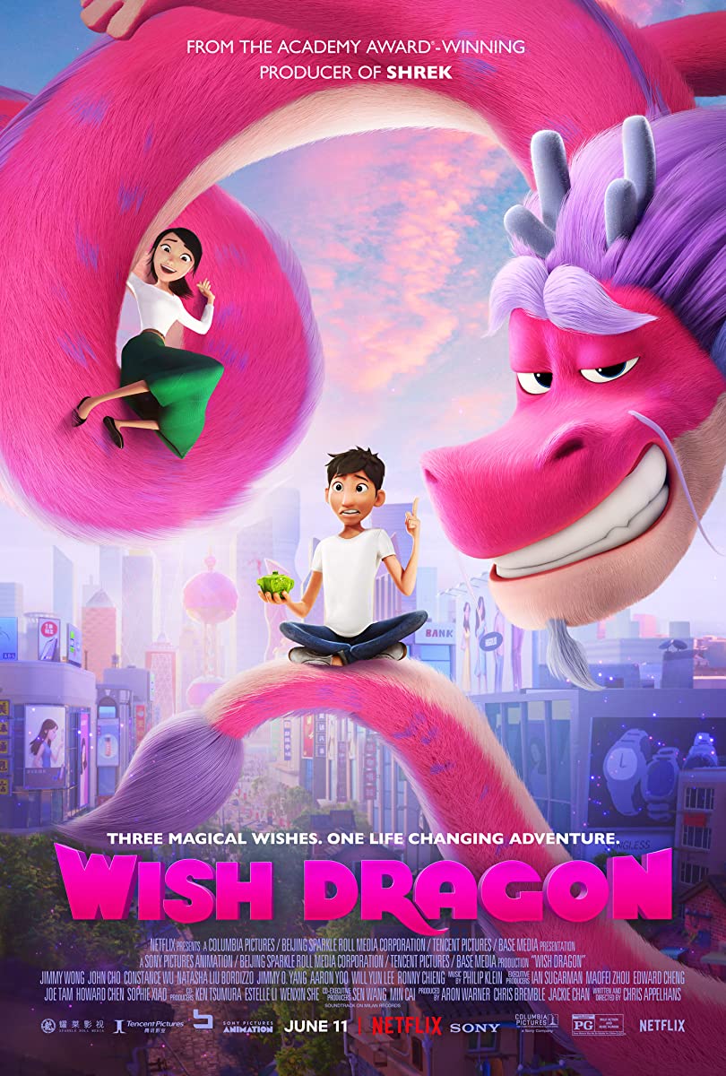 فيلم Wish Dragon 2021 مترجم اون لاين