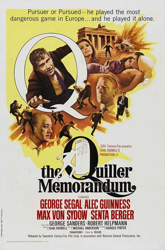 فيلم The Quiller Memorandum 1966 مترجم اون لاين