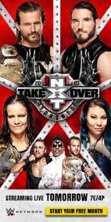 عرض WWE NXT TakeOver Toronto 2019 مترجم