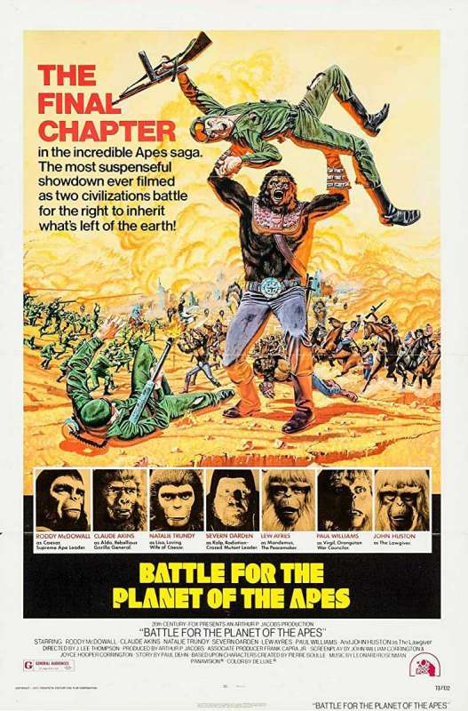 فيلم 1973 Battle for the Planet of the Apes مترجم اون لاين