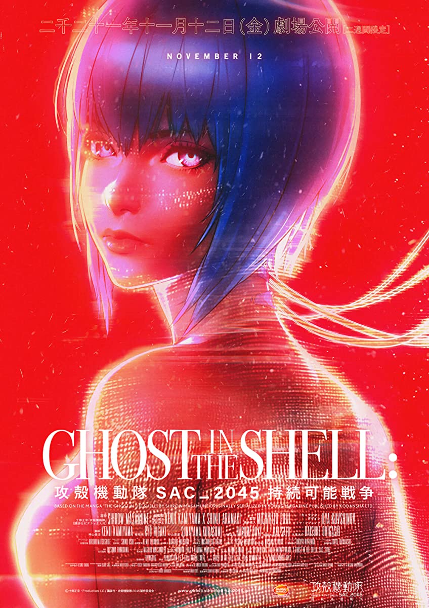 فيلم Ghost in the Shell: SAC_2045 Sustainable War 2022 مترجم اون لاين