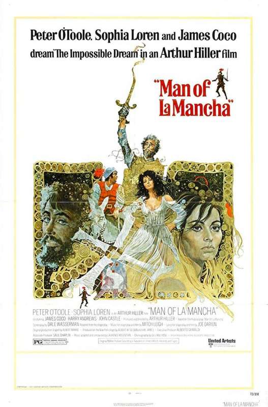 فيلم Man of La Mancha 1972 مترجم اون لاين