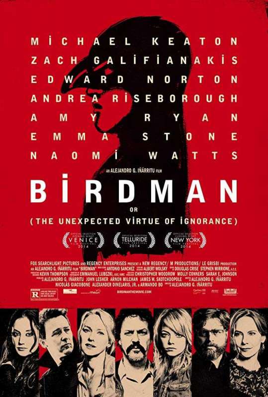 فيلم Birdman or (The Unexpected Virtue of Ignorance) 2014 مترجم