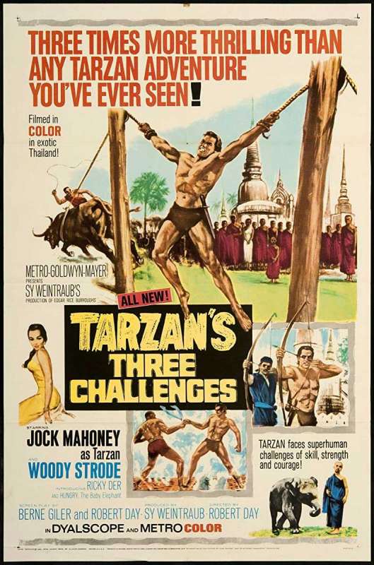 فيلم Tarzan’s Three Challenges 1963 مترجم اون لاين