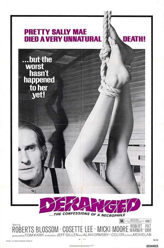 فيلم Deranged: Confessions of a Necrophile 1974 مترجم اون لاين