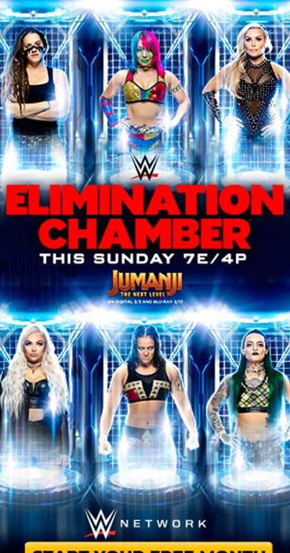 عرض غرفة الاقصاء WWE Elimination Chamber 2020 مترجم