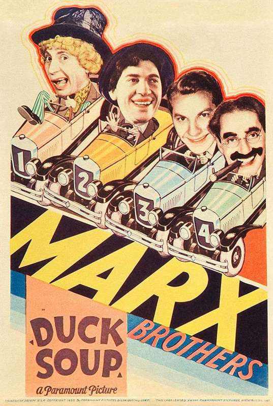 فيلم Duck Soup 1933 مترجم اون لاين