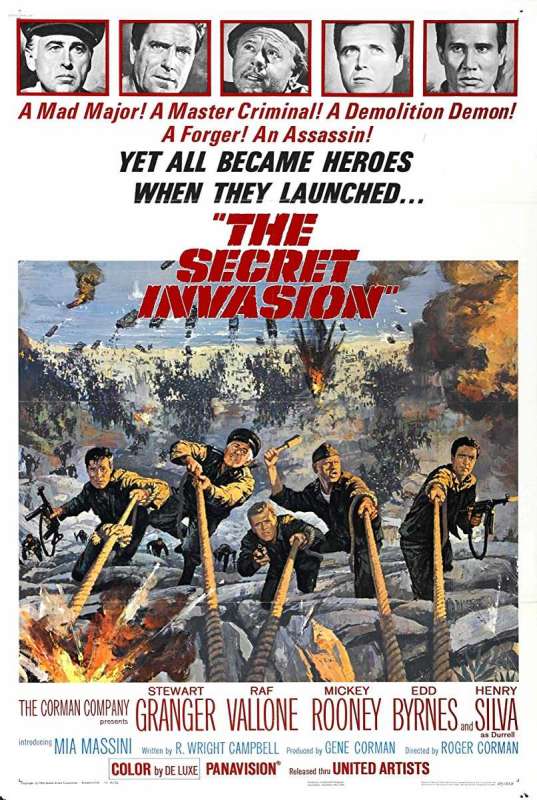 فيلم The Secret Invasion 1964 مترجم اون لاين