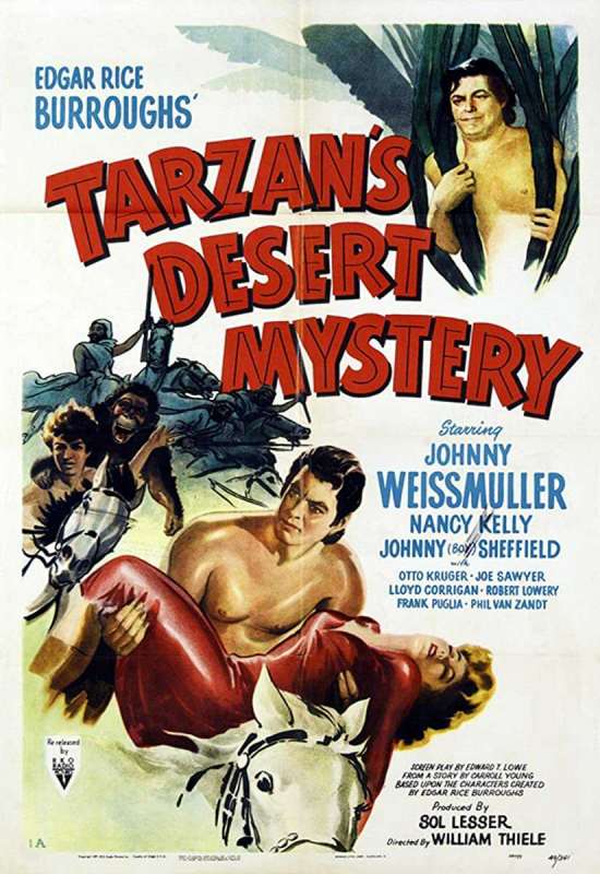 فيلم Tarzan’s Desert Mystery 1943 مترجم اون لاين