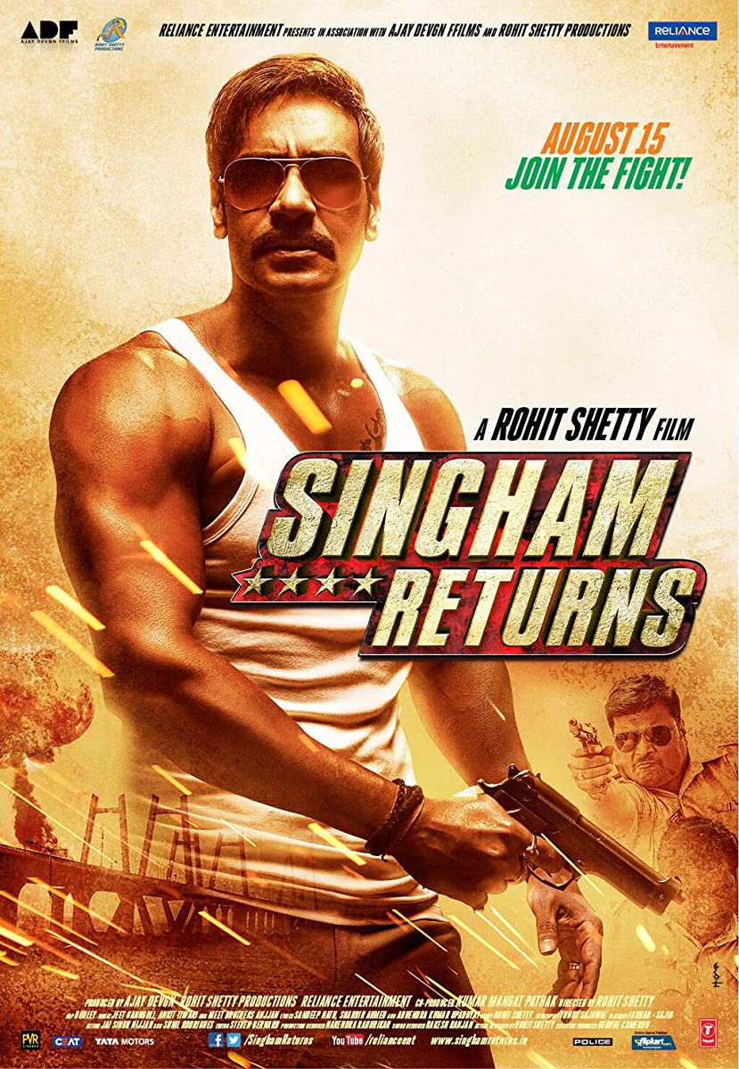 فيلم Singham Returns 2014 مترجم اون لاين