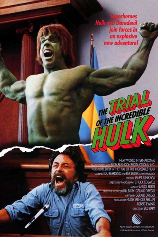 فيلم The Trial of the Incredible Hulk 1989 مترجم اون لاين