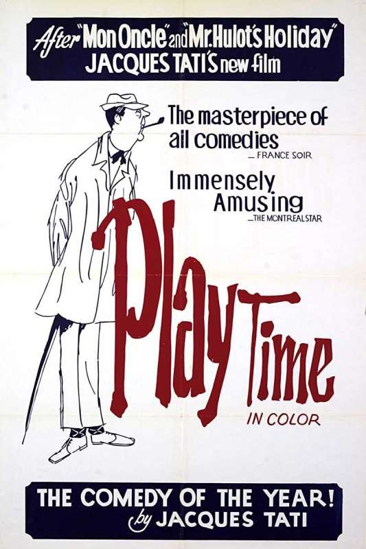 فيلم Playtime 1967 مترجم اون لاين