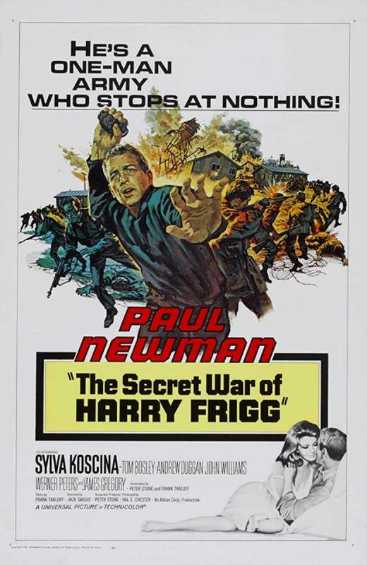 فيلم The Secret War of Harry Frigg 1968 مترجم اون لاين