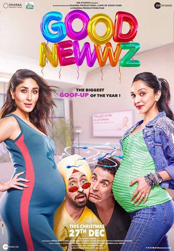 فيلم Good Newwz 2019 مترجم اون لاين