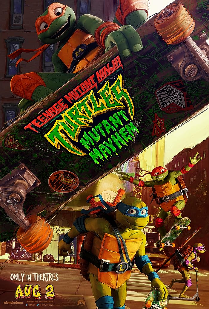 فيلم Teenage Mutant Ninja Turtles: Mutant Mayhem 2023 مترجم اون لاين