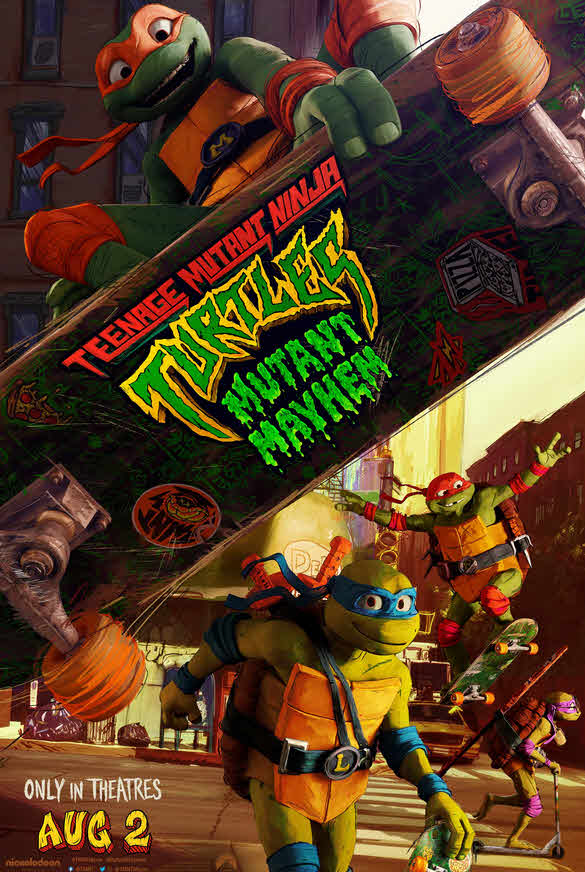 فيلم Teenage Mutant Ninja Turtles: Mutant Mayhem 2023 مدبلج