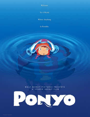 فيلم Ponyo 2008 مدبلج