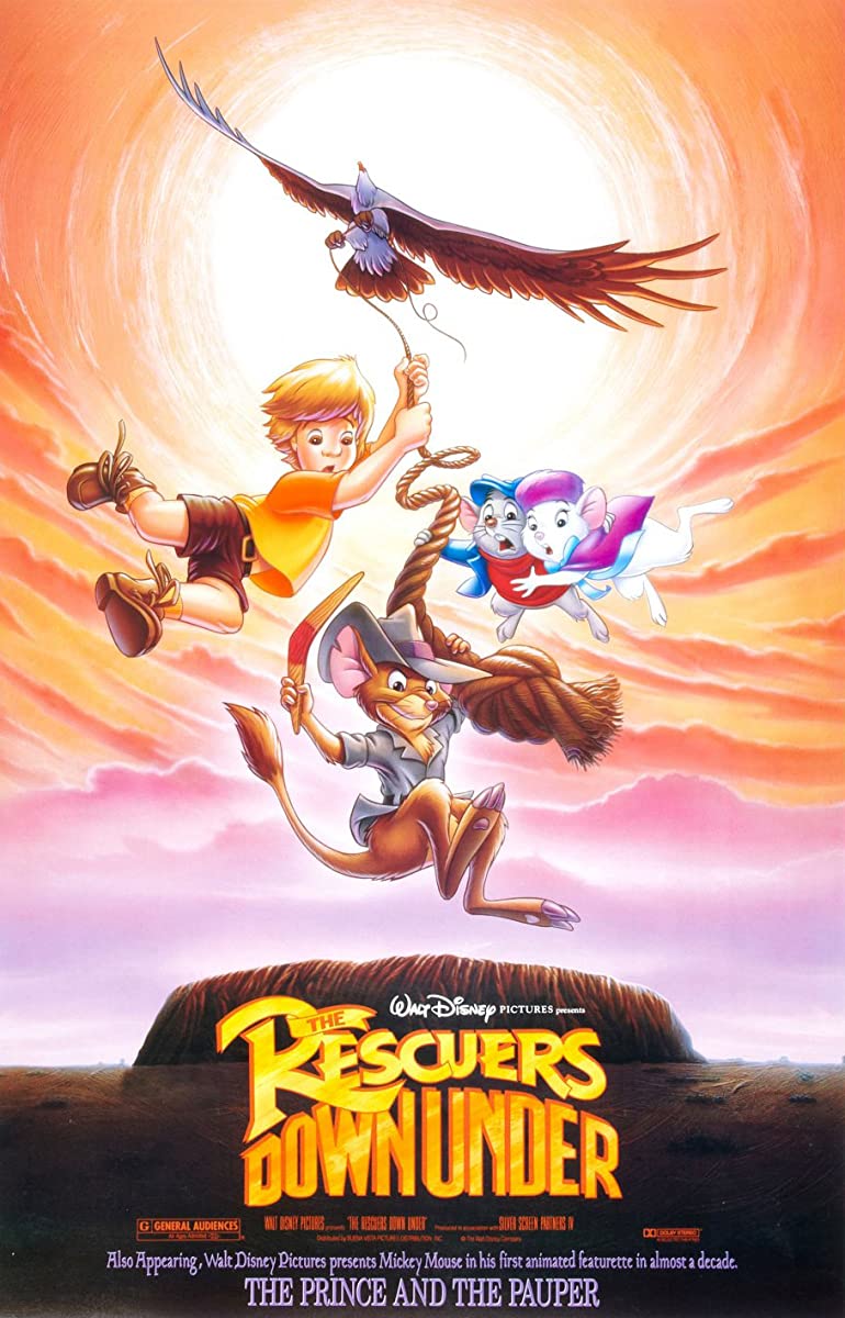 فيلم The Rescuers Down Under 1990 مدبلج