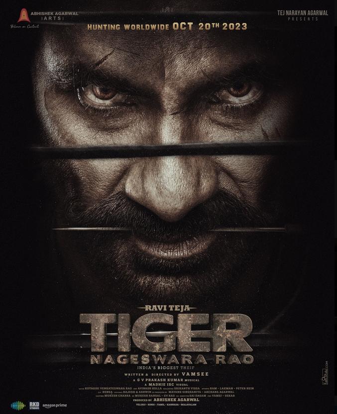 فيلم Tiger Nageswara Rao 2023 مترجم اون لاين