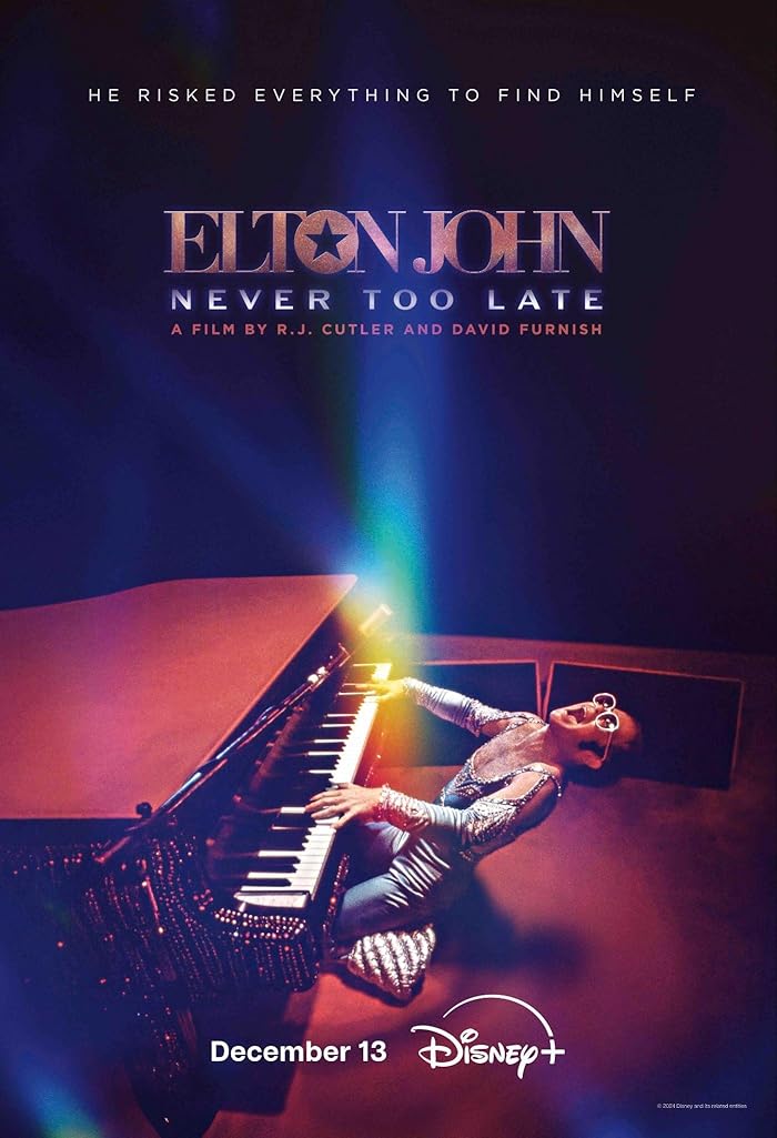 فيلم Elton John: Never Too Late 2024 مترجم اون لاين